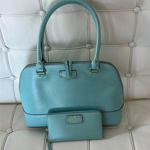 Kate Spade Shoulder Purse and matching wallet